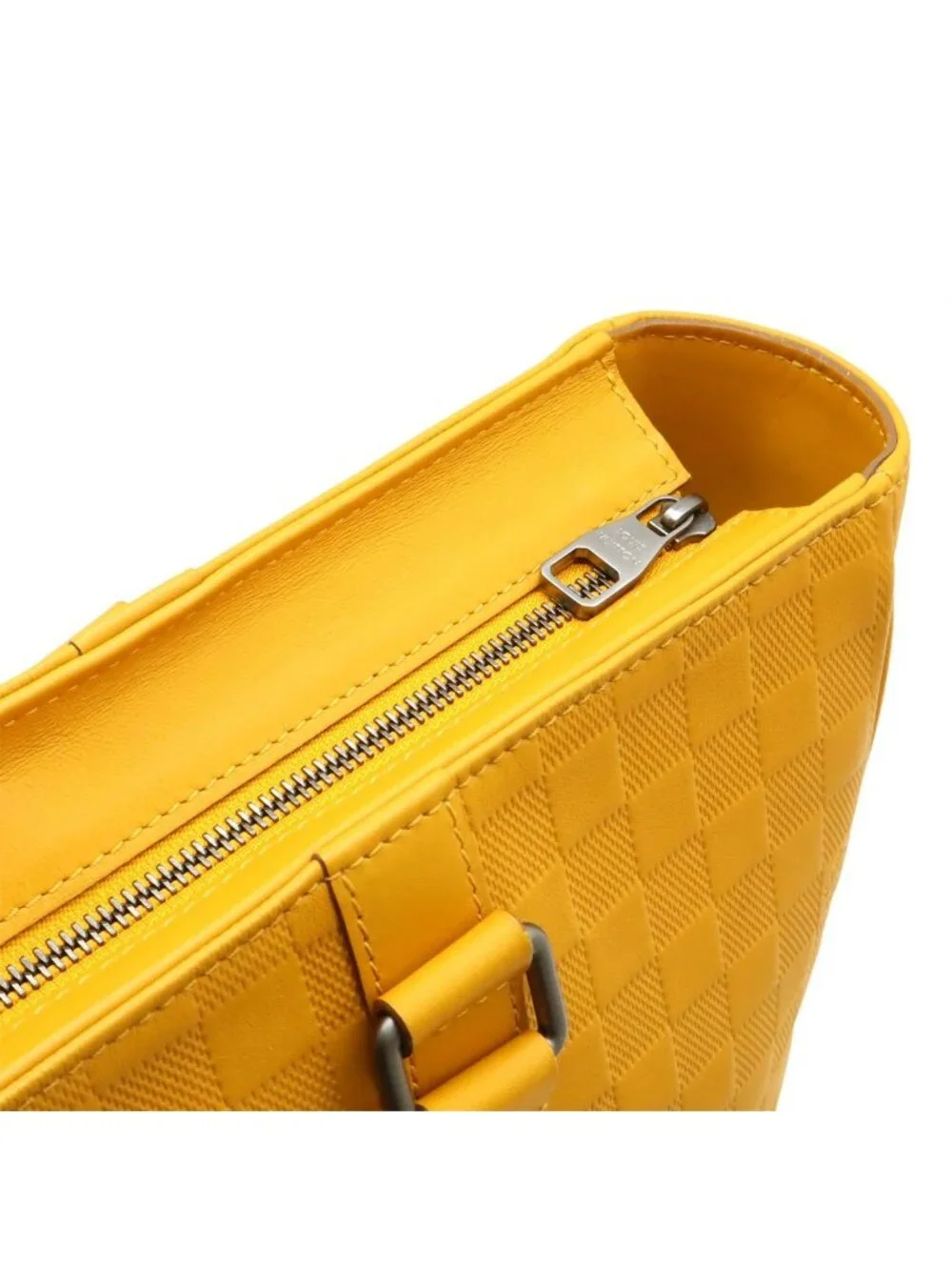 Louis Vuitton Damier Infini Neo Tadao Tote Business Solar Yellow Shoulder Bag